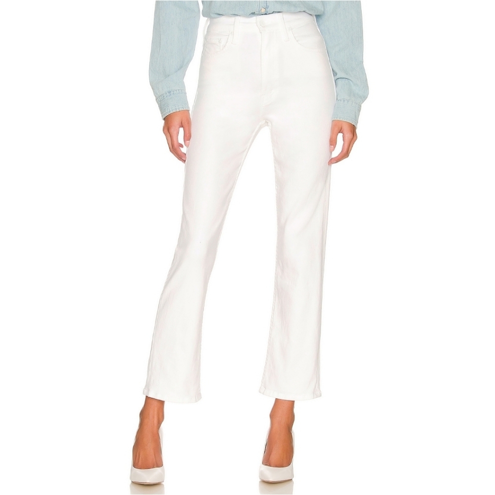 Mother High Waisted Rider Ankle Fairest Of Them All Straight Leg Jeans Size 30